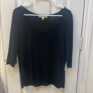 Urban Outfitters Black Tunic Blouse